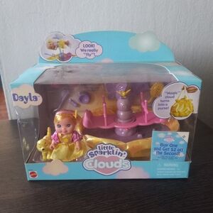 2001 Mattel Little Sparklin Clouds Dayla Playset No.47741 New In Box